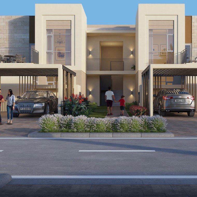 Modern townhouse by Emaar